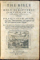 Geneva Bible (1599)